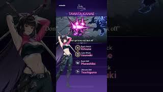 Check out Tawata Kanae's ultimate skill, Tsuchigumo, now!