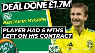 Benjamin Nygren Celtic Transfer NEWS DONE DEAL