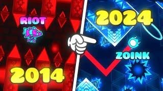 The History of Geometry Dash's Best Players