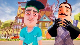 ШОУ ПРИВЕТ СОСЕД!ВОРУЕМ ВЕЩИ У СОСЕДА!HELLO NEIGHBOR 3 АКТ!