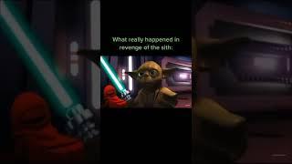 What Really Happened in Revenge of the Sith #shorts