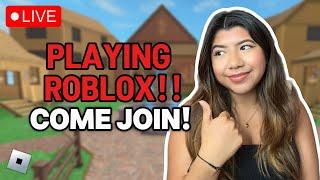 PLAYING ROBLOX!!! Come Join!!