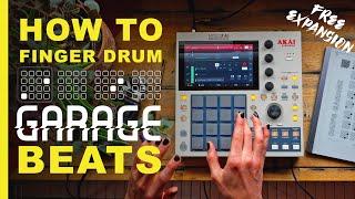 How to Finger Drum a Garage Drum and Bass Beat