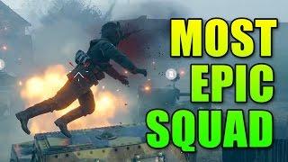 Battlefield 1 Most Epic Squad | BF1 Alpha Gameplay