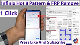 Infinix Hot 8 X650 Pattern Unlock Hard Reset | Infinix Hot 8 FRP Bypass One Click UMT Tool