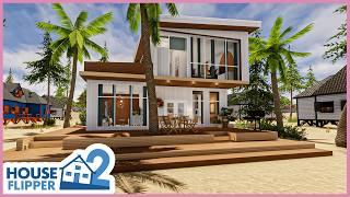 Beachfront Home | House Flipper 2 - Sandbox Mode - Build and Tour