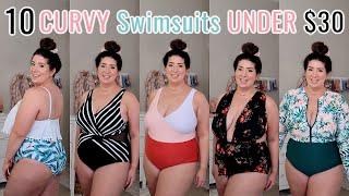 10 plus size Swimsuits UNDER $30 | Amazon, Meet Curve + 2 Months Postpartum 2021