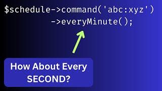 NEW in Laravel 10.15: Schedule Commands In Seconds