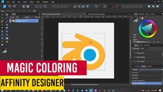 Magic Colouring in Affinity Design