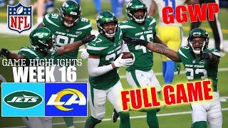 New York Jets vs Los Angeles Rams [Week 16] FULL Game Highlights | NFL Highlights 2024