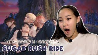 TXT - Sugar Rush Ride Official MV (투모로우바이투게더) | REACTION!!! РЕАКЦИЯ!!!