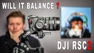 HOW TO BALANCE THE DJI RSC2 GIMBAL & CANON EOS R CAMERA & RF 24 - 105