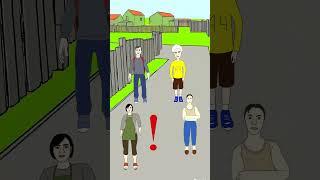 Влад и Андрей играли но родители узнали их оценки  #юмор #анимация #а4 #игра #приколы #shorts