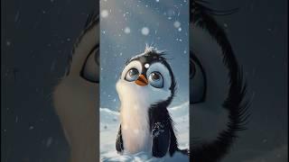 THE LITTLE PENGUIN Who Wanted To Fly ️ #shorts #viralshorts