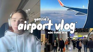 my AIRPORT VLOG️//мой влог с самолета (аэропорта)//yansie’s daily vlog️