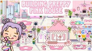 Building Preppy Pink House Miga World | Prxces Gamer