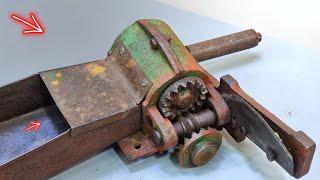 Unusual Chaff Cutter Machine Restoration – How Old Do You Think This Machine Is?