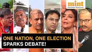 One Nation, One Election: Political Reactions to Modi Cabinet's Big Move | Watch