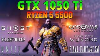 GTX 1050 Ti + Ryzen 5 5500 : 20 Games Tested | GTX 1050 Ti Gaming in 2024