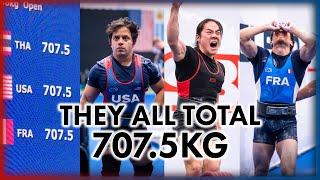 THEY ALL TOTAL THE SAME | 66kg IPF Worlds 2024