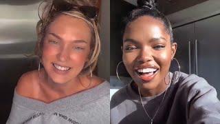 Ryan Destiny with Jude Demorest on Instagram Live *FULL* (17/08/20)