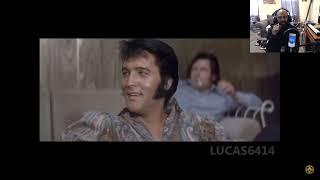 ELVIS REACTION TO - Elvis Presley - Funny Moments (1970) HD