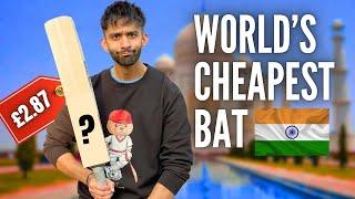 I FLEW TO INDIA TO BUY THE WORLDS CHEAPEST CRICKET BAT