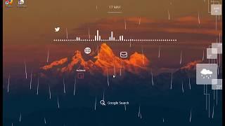 Be your windows DESKTOP DESIGNER, make it unique with RAINMETER 2019