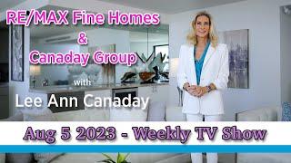 RE/MAX Fine Home & Canaday Group- Aug 5 2023 TV Show  #orangecountyrealestate 8