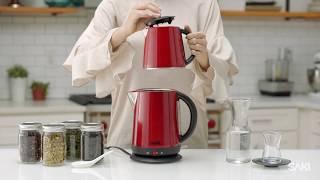 How to Make Turkish Tea with Saki Tea Maker