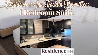 Residence Inn by Marriott Rocklin Roseville | 1 Bedroom Suite Room Tour | Free Breakfast Buffet