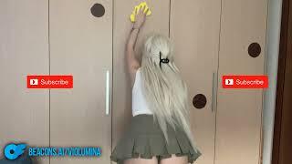  Stocking Try On Haul  TikTok Girls  no 2 #challenge #bigbank #tiktokvideo