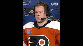 'Winning the Calder is not that important right now' - Michkov on wanting to win rookie of the year