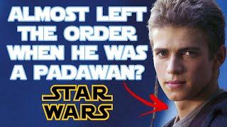 The Time ANAKIN SKYWALKER Nearly LEFT the JEDI ORDER | Star Wars Canon Explained | #Shorts