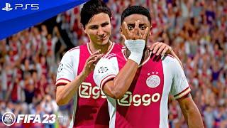 FIFA 23 - Ajax vs. Liverpool - UEFA Champions League 22/23 Full Match PS5 Gameplay | 4K