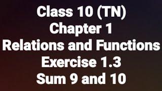 Class 10, Chapter 1, Exercise 1.3           sum 9 and 10