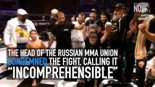 Chechen ruler criticized after putting sons in MMA fight