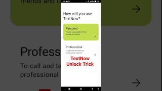 Finally I got TextNow Number Lock solution & USA  TextNow number