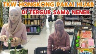 PERTAMA PAKAI HIJAB DI HONGKONG KENA TEGUR NENEK!! yulia tkw sombong