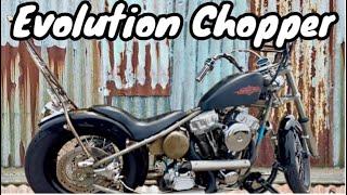 Harley Big Twin Chopper Build