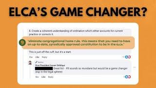 ELCA & Control: The ELCA's Game Changer