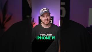 The iPhone 15 is delayed!  #apple #iphone #tech