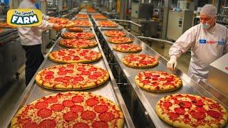 Frozen Pizza MEGA FACTORY: How Automation Produces TONS of Pizzas Daily