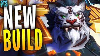 TIBERIUS UNKILLABLE BUILD! | Paladins PTS Gameplay