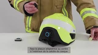 Casque de pompier Dräger HPS® SafeGuard : Montage et démontage des accessoires