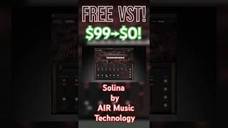 【Limited Time Free!?】$99→$0! Best Free ARP Solina Synth VST Plugin?  Solina by AIR Music Technology