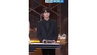 BTS Jin reaction to Twice Sana saying "I love you" @ KBS songs festival S