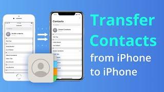 [4 Ways] How To Transfer contacts from iPhone to iPhone Tutorial 2023