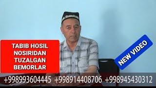 TABIB HOSIL NOSIRIDAN TUZALGAN BEMORLAR.