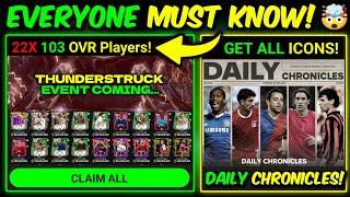 OMG! FREE 22X 103 OVR Players - THUNDERSTRUCK EVENT in FC MOBILE, More Leaks | Mr. Believer